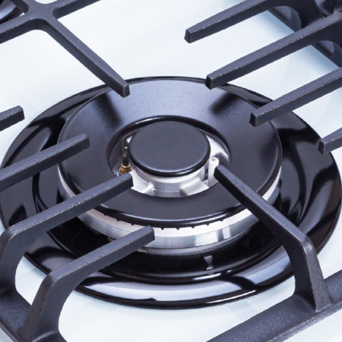 Поверхня газова на склі PERFELLI HGG 61694 WH
