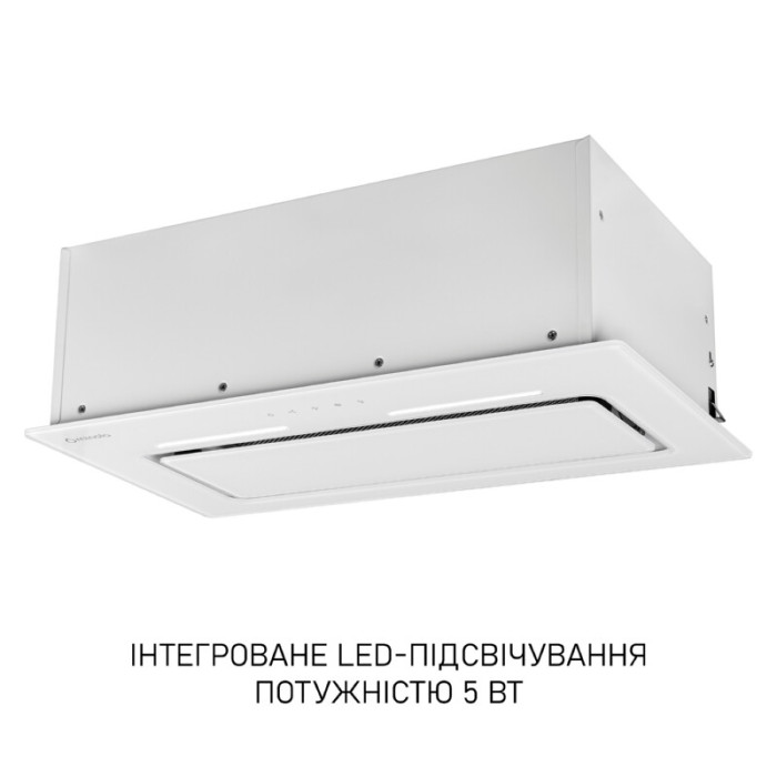 Витяжка повновбудована MINOLA HBI 6473 BL GLASS 800 LED Line