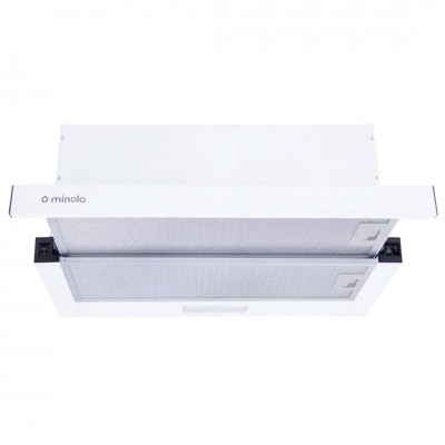 Витяжка телескопічна MINOLA HTL 5714 WH 1100 LED