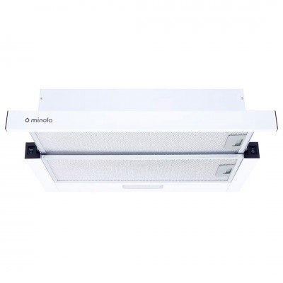 Витяжка телескопічна MINOLA HTL 6214 WH 700 LED