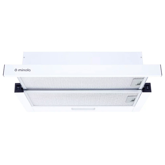 Витяжка телескопічна MINOLA HTL 6214 WH 700 LED