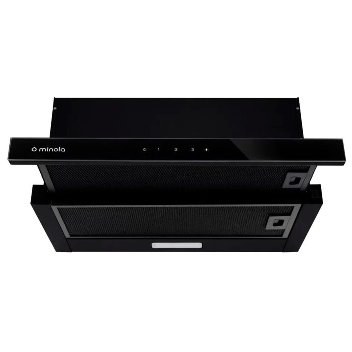 Витяжка телескопічна MINOLA HTLS 6634 BLF 1000 LED GLASS