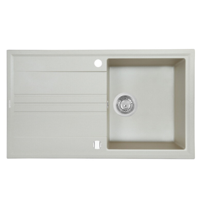 Мийка кухонна гранітна PERFELLI CAPIANO PGC 114-86 LIGHT BEIGE