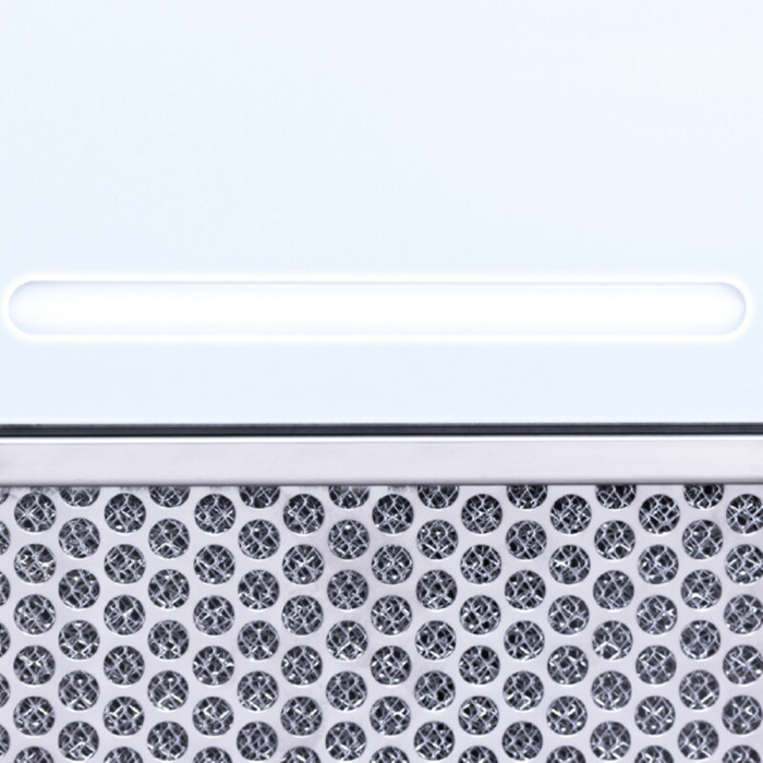 Витяжка повновбудована WEILOR PBS 52300 GLASS WH 1000 LED Strip