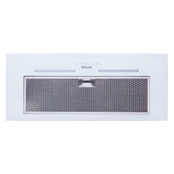 Витяжка повновбудована WEILOR PBS 72650 GLASS WH 1250 LED Strip