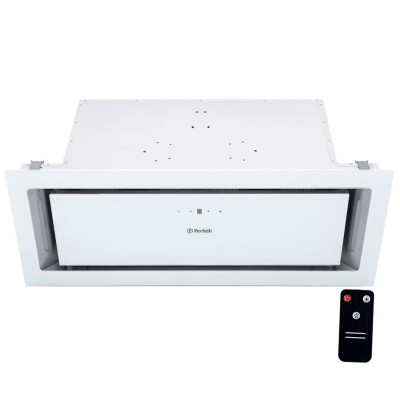 Витяжка повнобудована PERFELLI BISP 7673 WH 1000 LED Strip