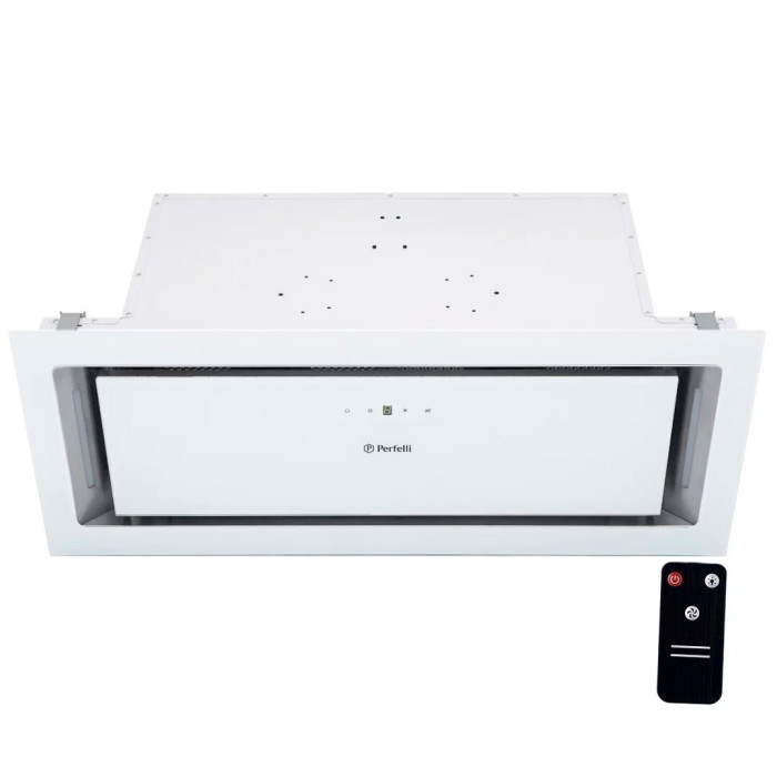 Витяжка повнобудована PERFELLI BISP 7673 WH 1000 LED Strip