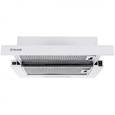 Витяжка телескопічна PERFELLI TL 5316 WH 700 LED