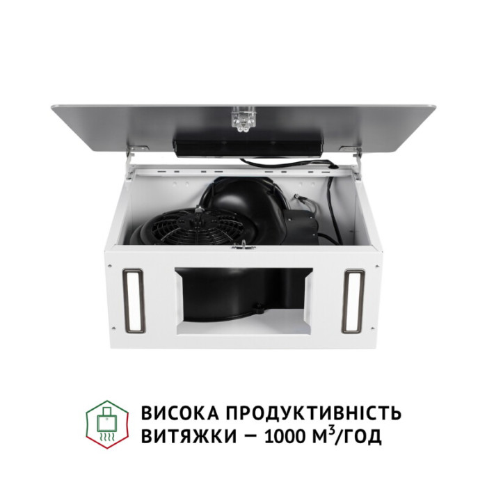 Витяжка декоративна похила PERFELLI PIANO BIANCA