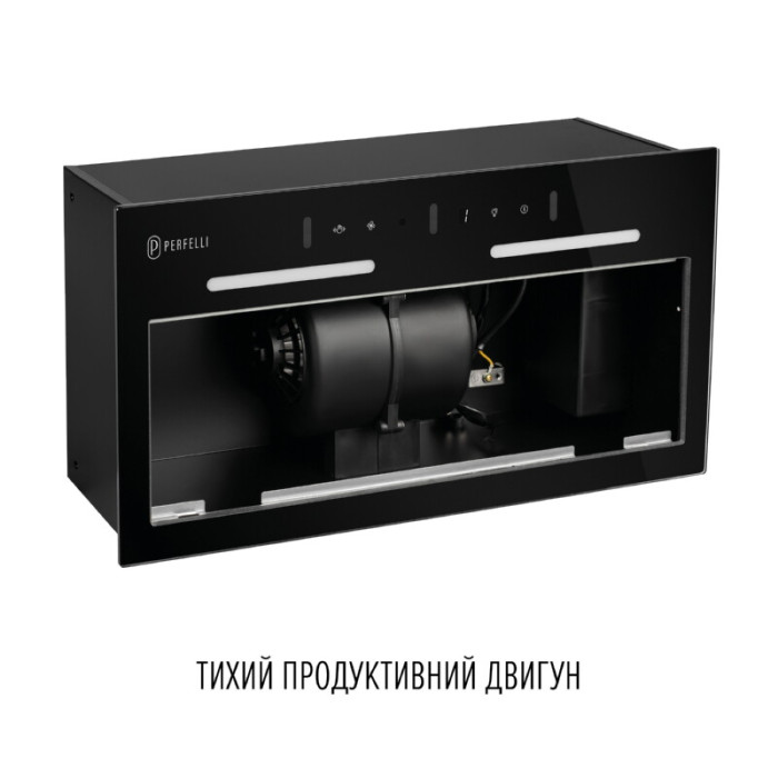 Витяжка повновбудована PERFELLI VIOLA 5JWRB NERO
