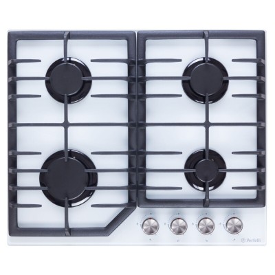 Поверхня газова на склі PERFELLI DIAMOND G69C BIANCO