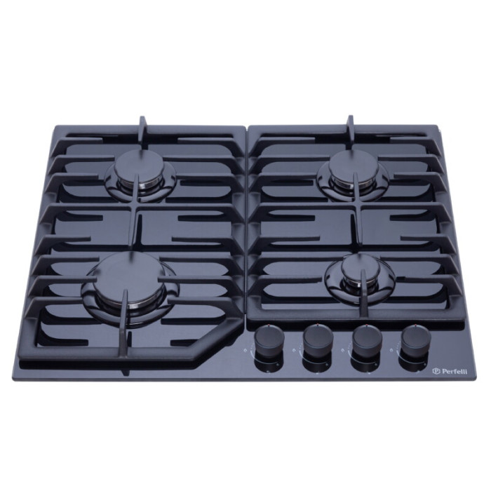 Поверхня газова на склі PERFELLI DIAMOND G69C NERO