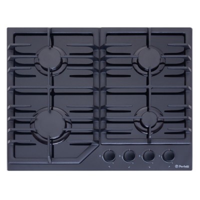 Поверхня газова на склі PERFELLI DIAMOND G69C NERO