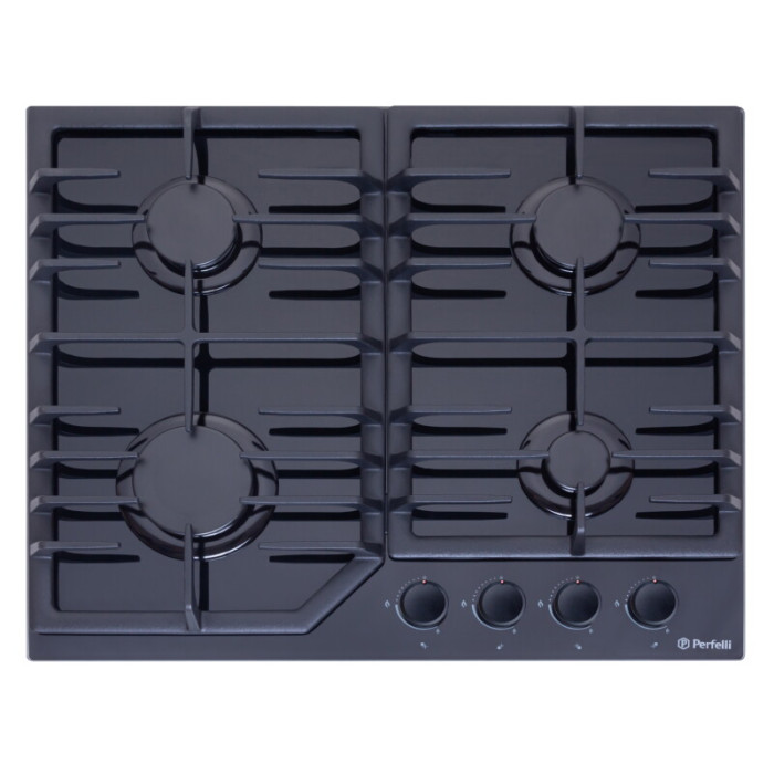 Поверхня газова на склі PERFELLI DIAMOND G69C NERO