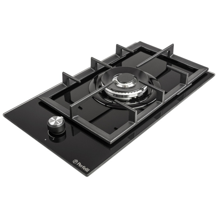 Поверхня газова Domino на склі PERFELLI HGG 31404 BL