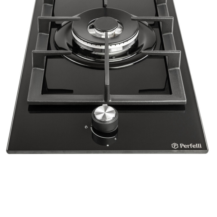 Поверхня газова Domino на склі PERFELLI HGG 31404 BL