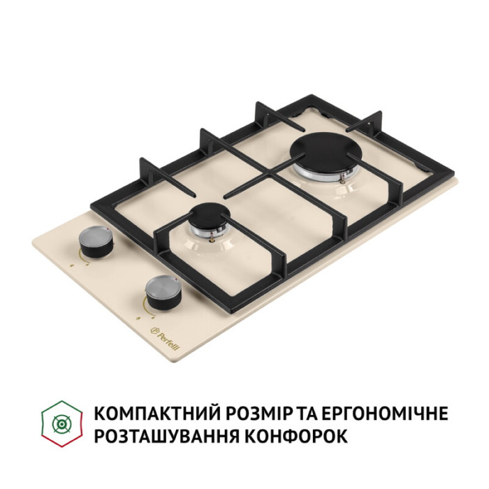 Поверхня газова Domino на металі PERFELLI HGM 31424 IV