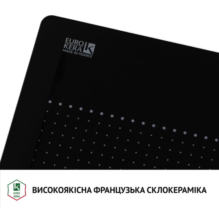 Поверхня індукційна PERFELLI HI 674 BL