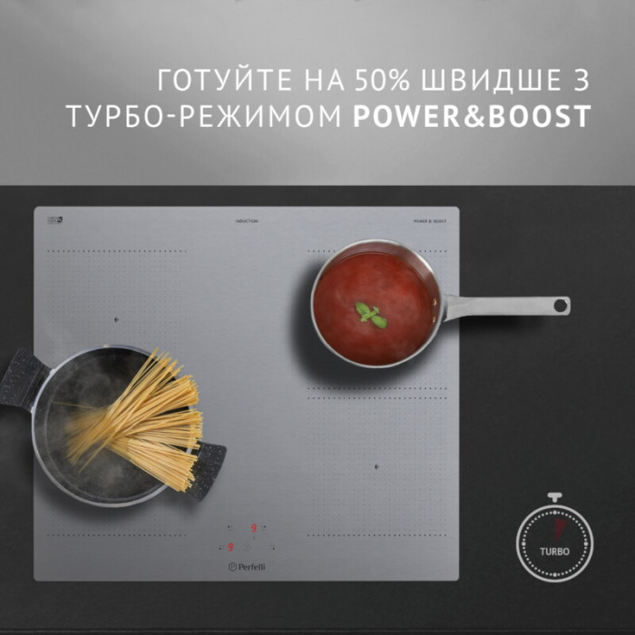 Поверхня індукційна PERFELLI HI 674 GR