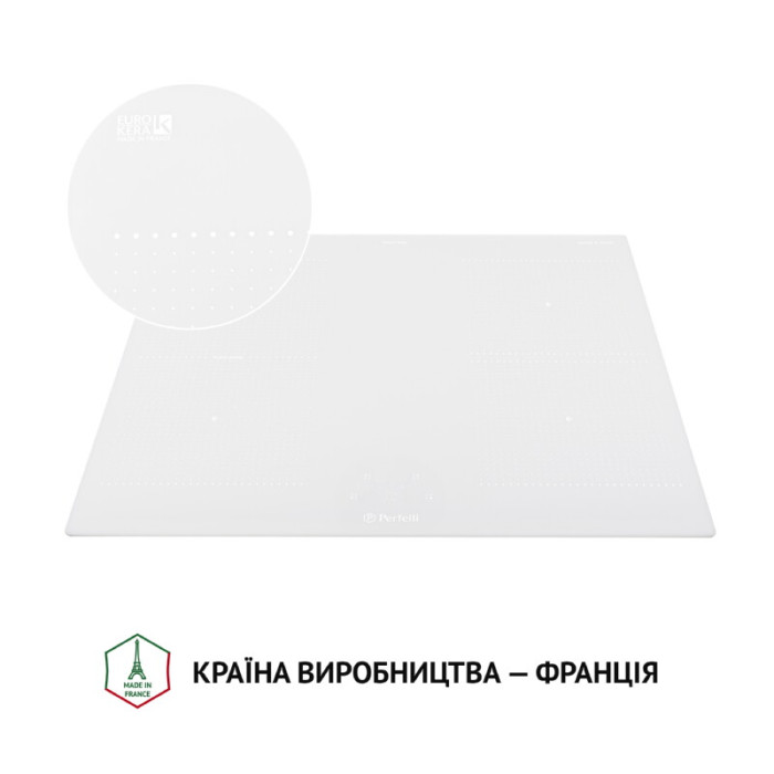 Поверхня індукційна PERFELLI HI 674 WH
