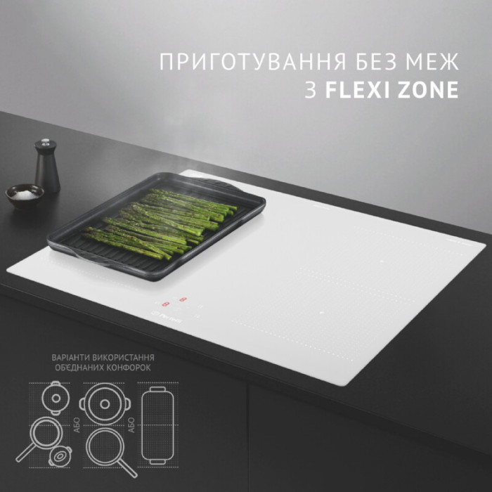 Поверхня індукційна PERFELLI HI 674 WH