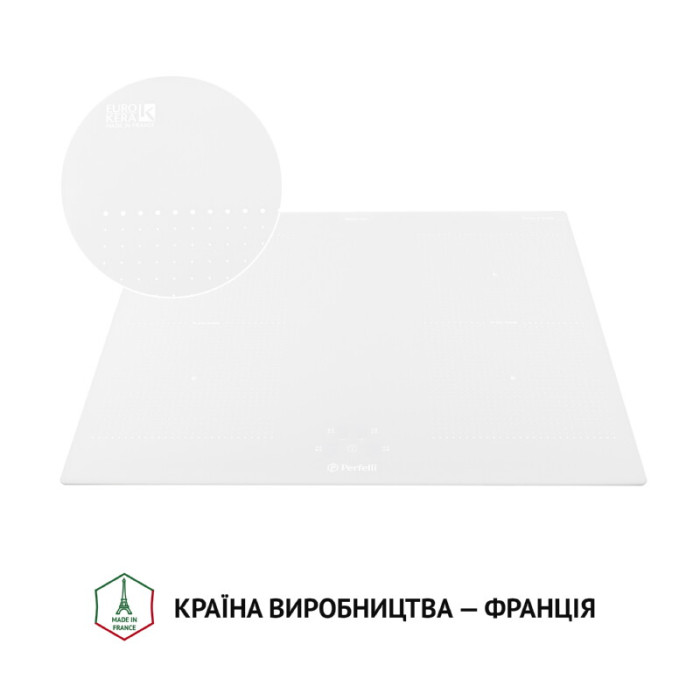 Поверхня індукційна PERFELLI HI 684 WH