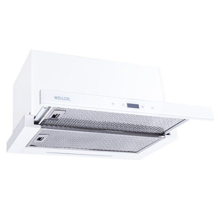 Витяжка телескопічна WEILOR PTS 6265 WH 1300 LED Strip