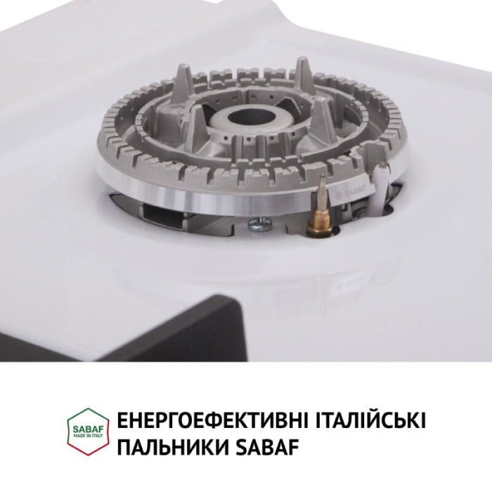 Варильна поверхня на металі PERFELLI HGM 61637 WH RETRO