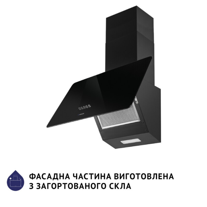 Витяжка декоративна похила MINOLA HDN 5224 BL 700 LED