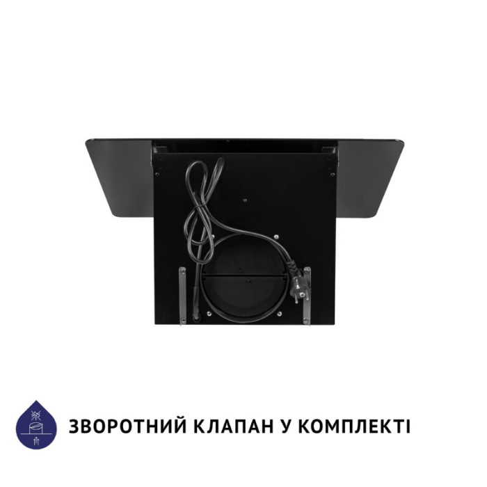 Витяжка декоративна похила MINOLA HDN 5224 BL 700 LED
