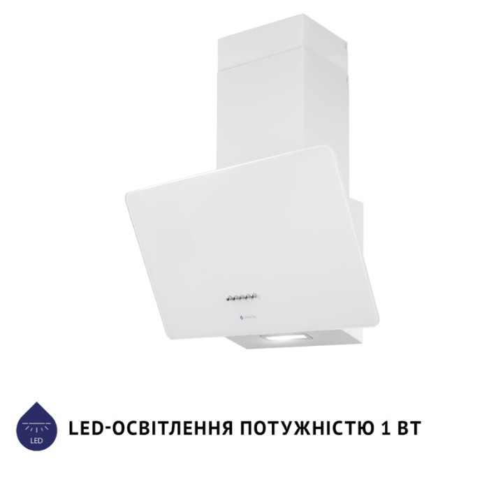 Витяжка декоративна похила MINOLA HDN 5224 WH 700 LED