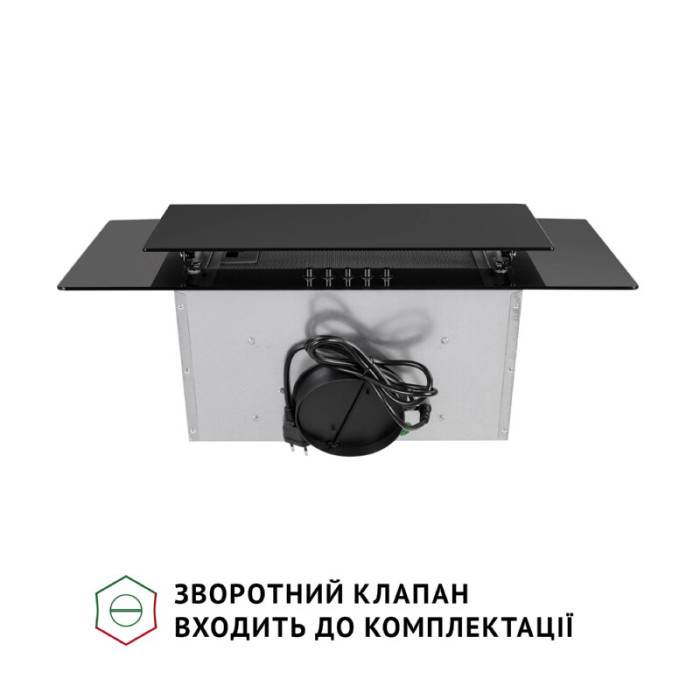 Витяжка декоративна похила PERFELLI DN 6142 BL LED