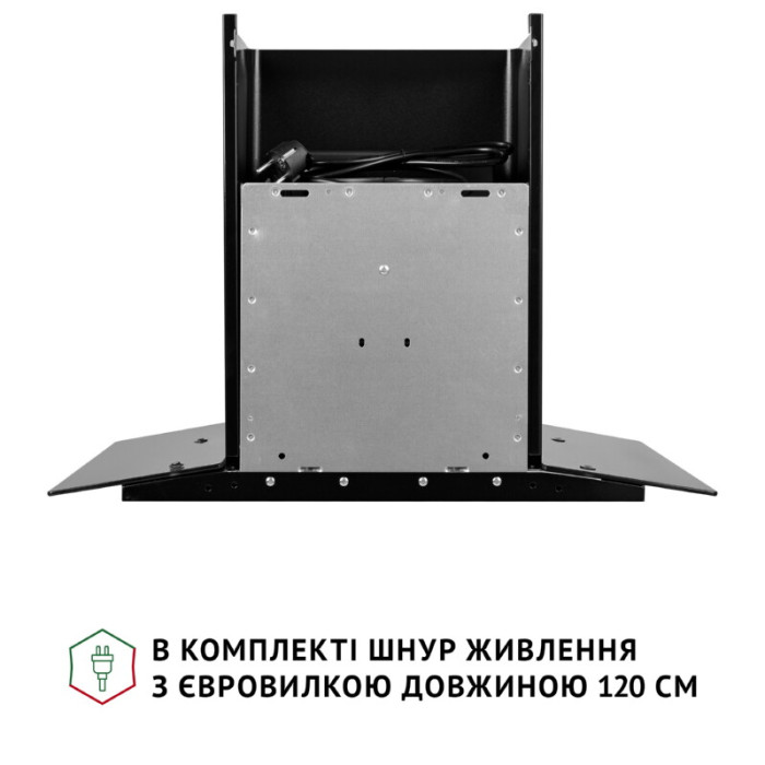 Витяжка декоративна зі склом PERFELLI GRASSI 6HMB NERO