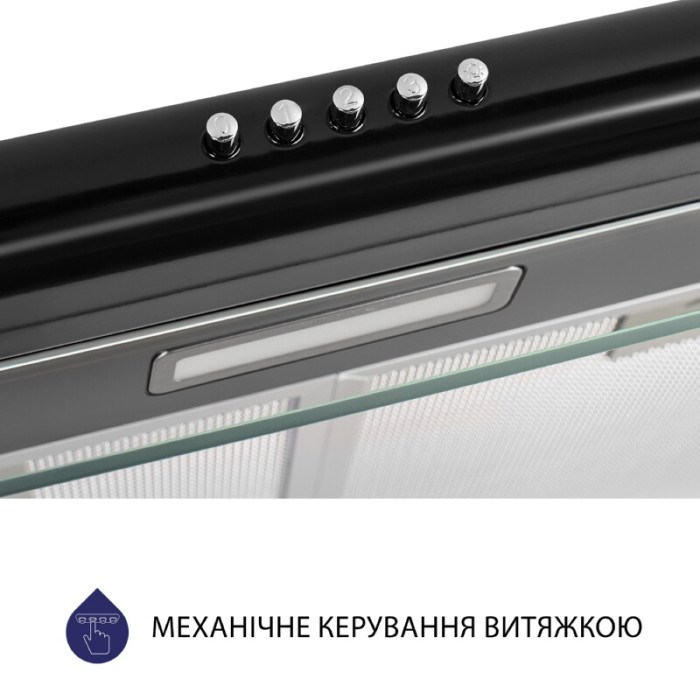 Витяжка плоска MINOLA HPL 615 BL