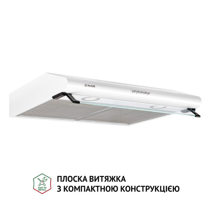 Витяжка плоска PERFELLI PL 6042 W LED