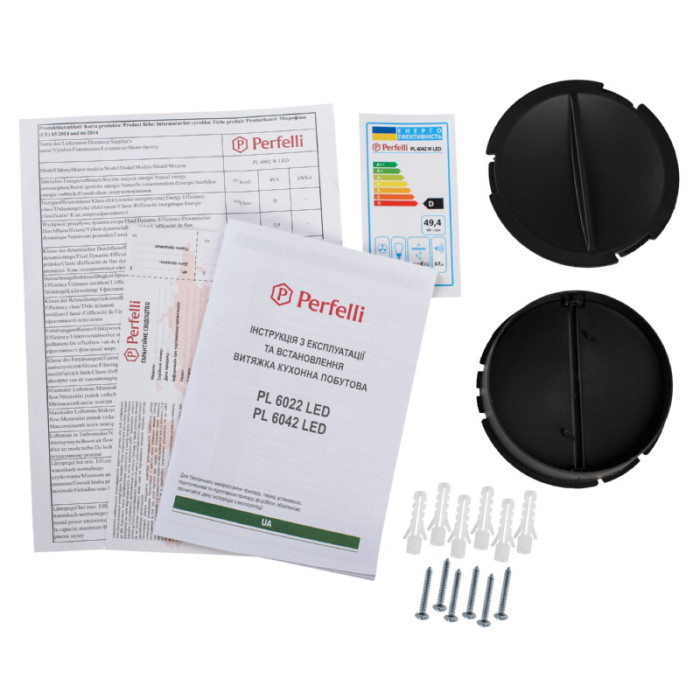 Витяжка плоска PERFELLI PL 6042 W LED