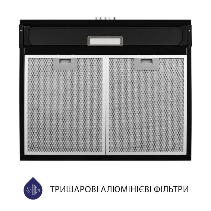 Витяжка плоска MINOLA HPL 514 BL