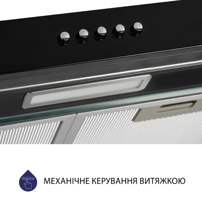 Витяжка плоска MINOLA HPL 617 BL