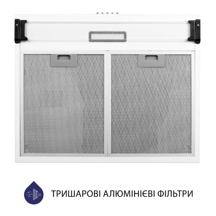 Витяжка плоска MINOLA HPL 617 WH