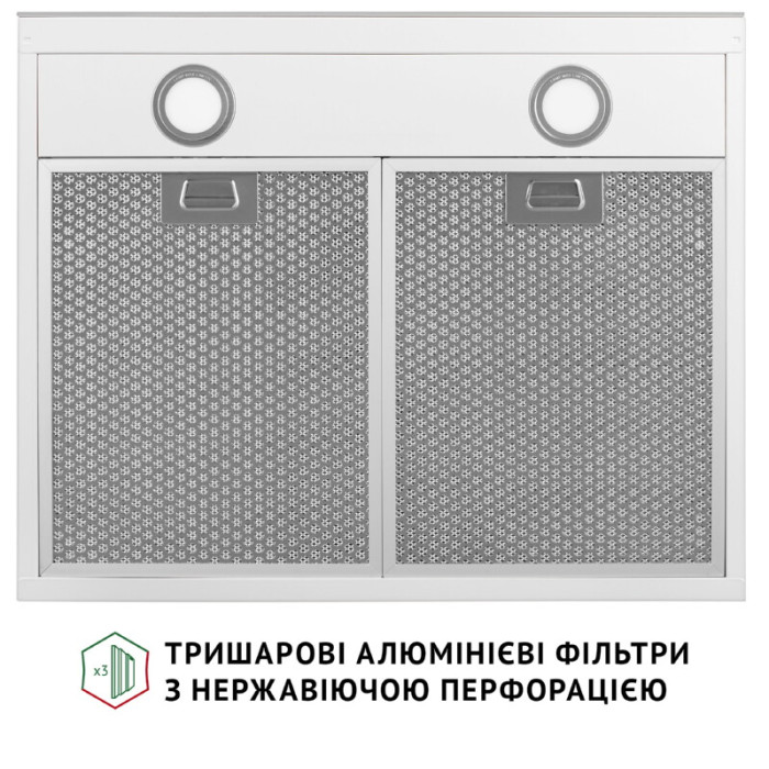 Витяжка плоска PERFELLI RINCI 6CWX BIANCO