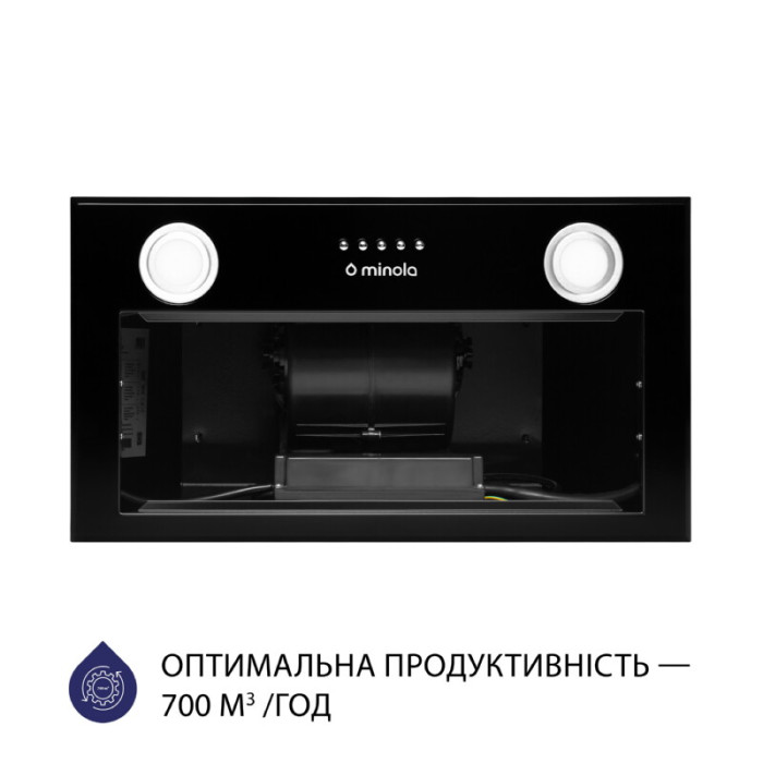 Витяжка повновбудована MINOLA HBI 5222 BLF 700 LED