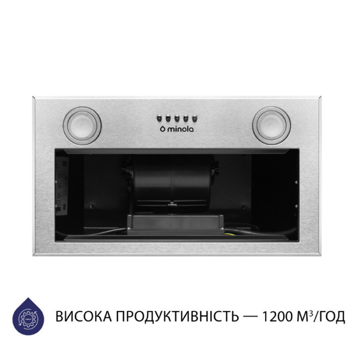 Витяжка повновбудована MINOLA HBI 5722 I 1200 LED