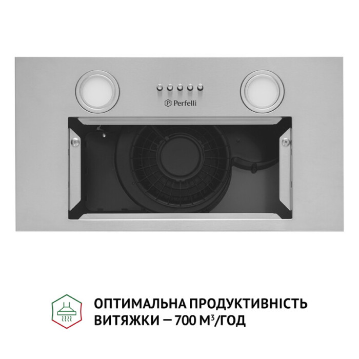 Витяжка повновбудована PERFELLI BI 5252 I 700 LED