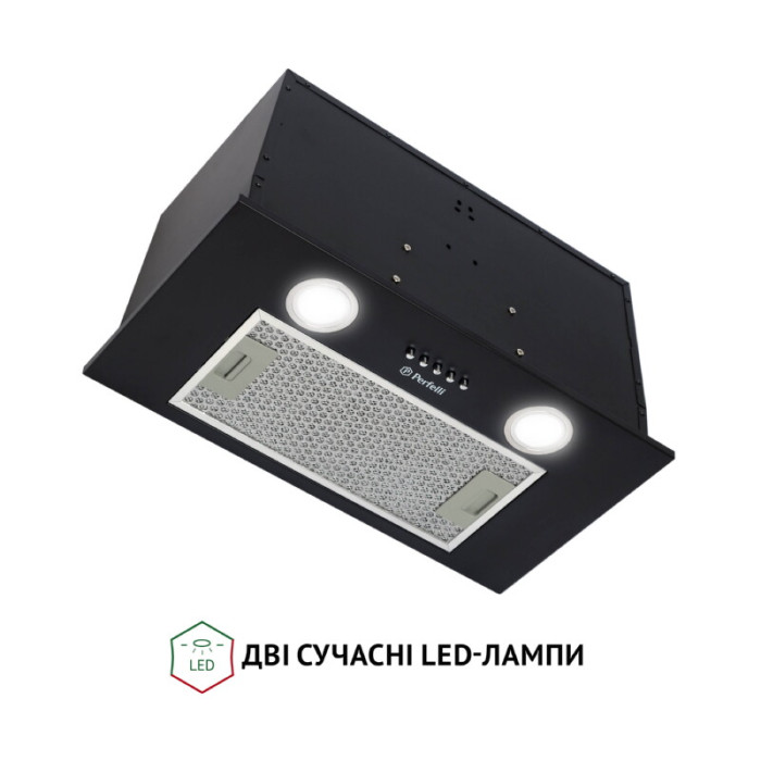 Витяжка повновбудована PERFELLI BI 5652 BL 1000 LED