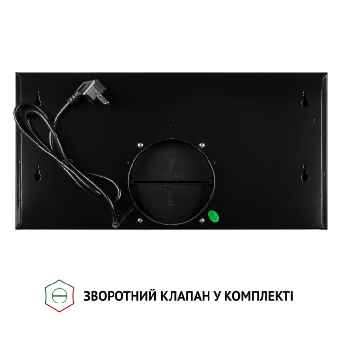 Витяжка телескопічна PERFELLI TL 6212 BL 700 LED