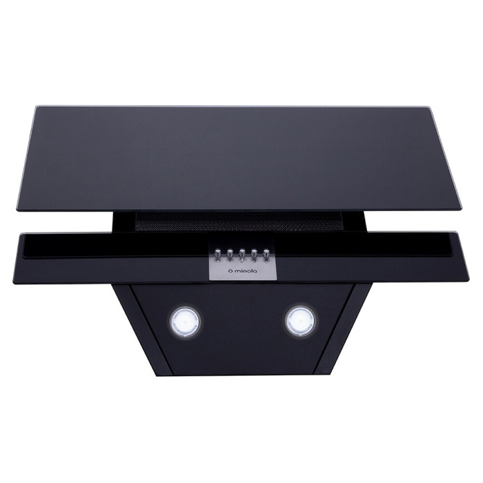 Витяжка декоративна похила MINOLA HDN 6212 BL/I 700 LED