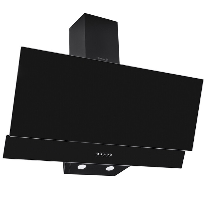 Витяжка декоративна похила MINOLA HDN 9412 BL 850 LED