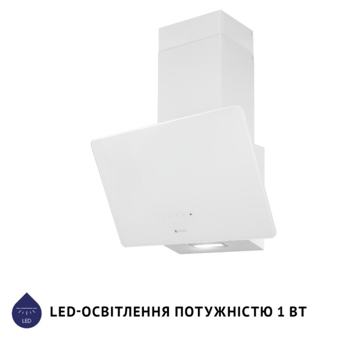 Витяжка декоративна похила MINOLA HVS 5224 WH 700 LED