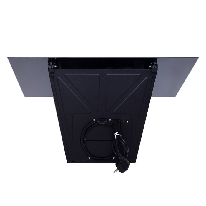 Витяжка декоративна похила MINOLA HVS 6222 BL/INOX 700 LED