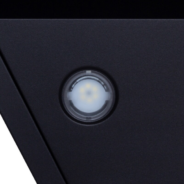 Витяжка декоративна похила MINOLA HVS 6222 BL/INOX 700 LED